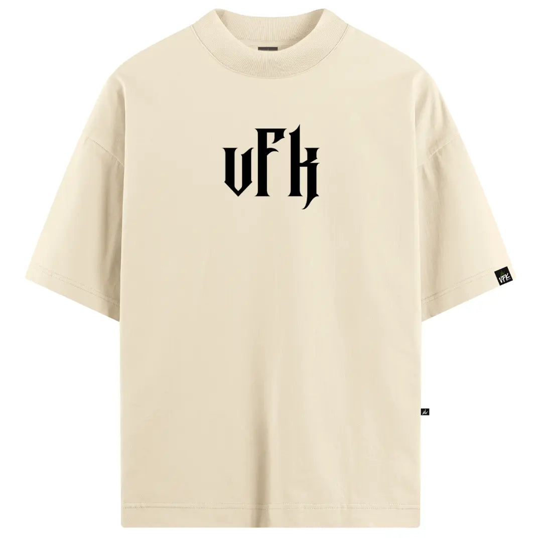 Camiseta Oversized Forjado na Fé Off-White