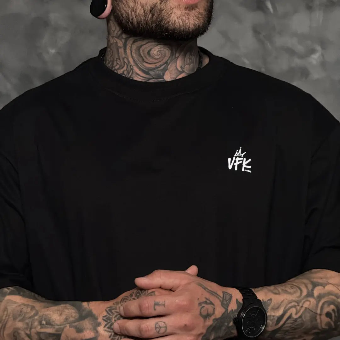 Camiseta Oversized Simple Preto