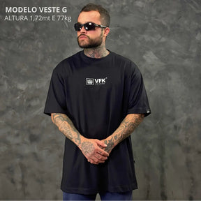 Camiseta Oversized Essência Preto