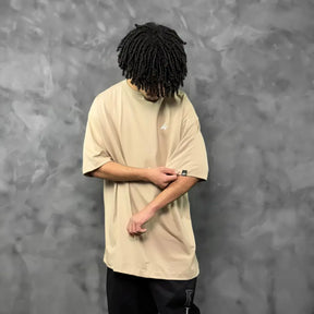 Camiseta Oversized King's Life Bege