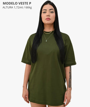 Camiseta Oversized Lisa Verde