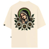 Camiseta Oversized Santa Off-White