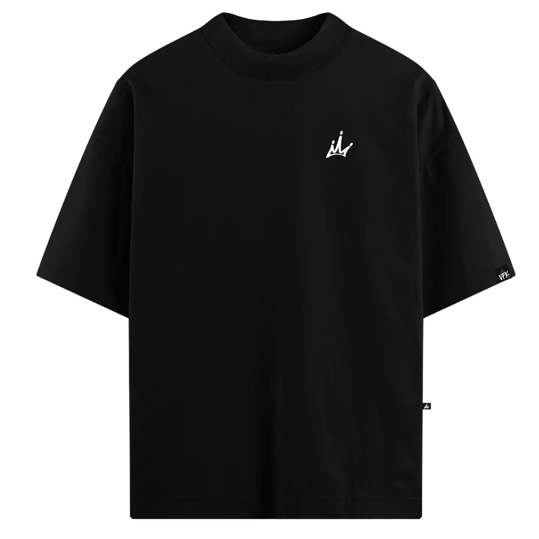 Camiseta Oversized No Rules Preto