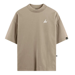 Camiseta Oversized No Rules Bege