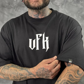 Camiseta Oversized Forjado na Fé Preto