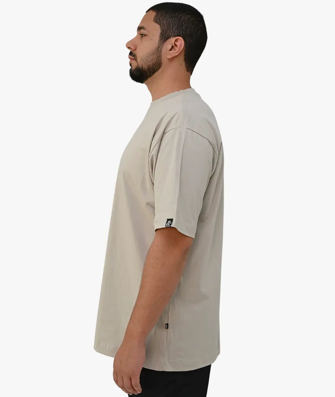 Camiseta Oversized Lisa Bege