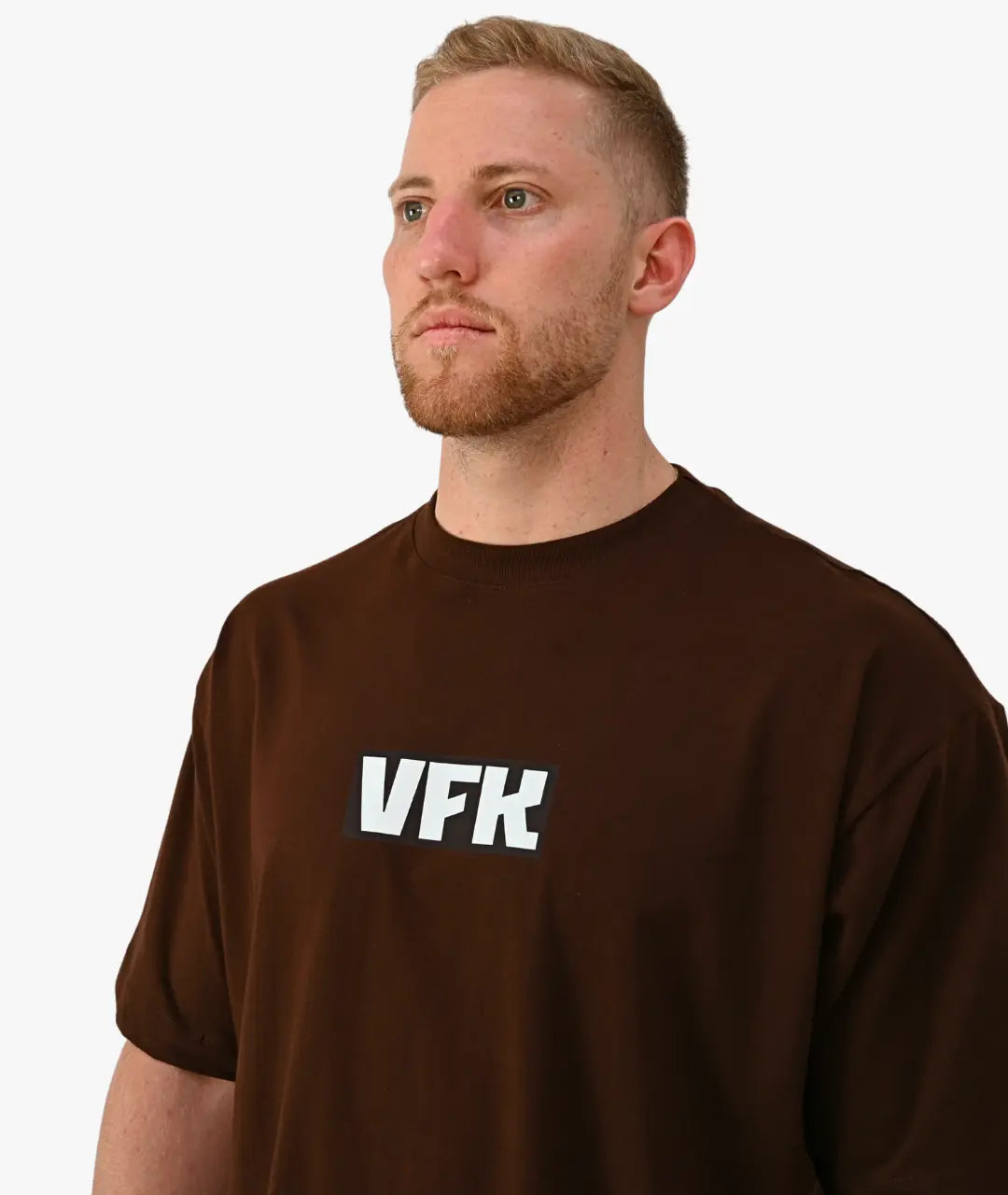 Camiseta Oversized Identidade Marrom