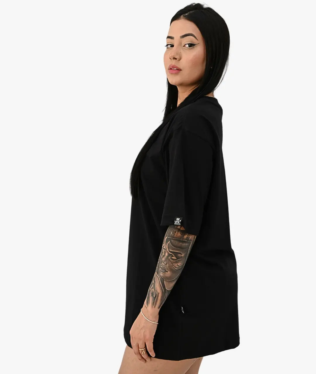 Camiseta Oversized Vfk Preto