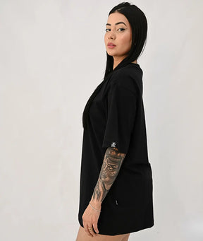 Camiseta Oversized Lisa Preto