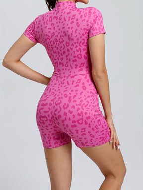 Macaquinho Esportivo Animal Print Modern Ísis