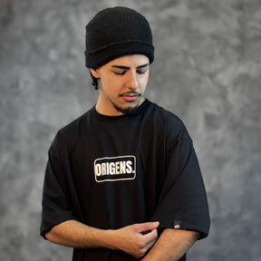 Camiseta Oversized Origens Preto