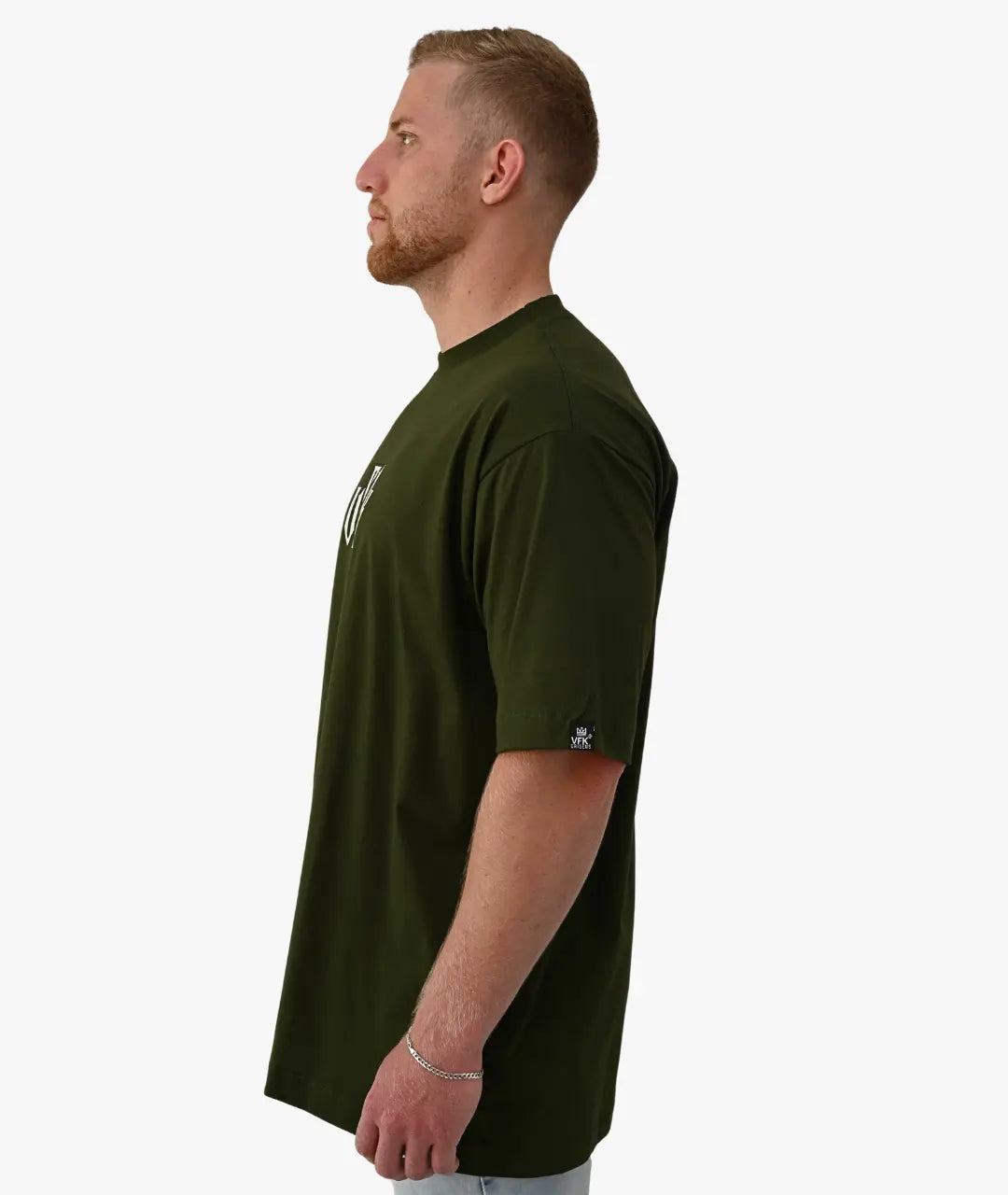 Camiseta Oversized VFK Label Verde