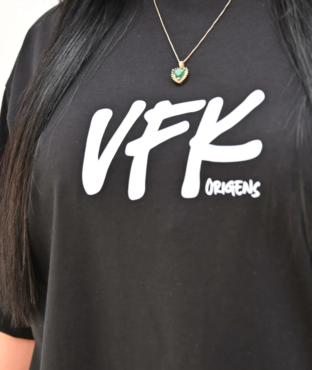 Camiseta Oversized Vfk Preto