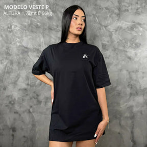 Camiseta Oversized Simple Preto