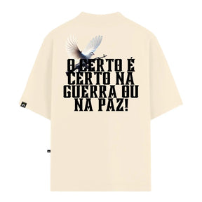 Camiseta Oversized Right for Right Off White