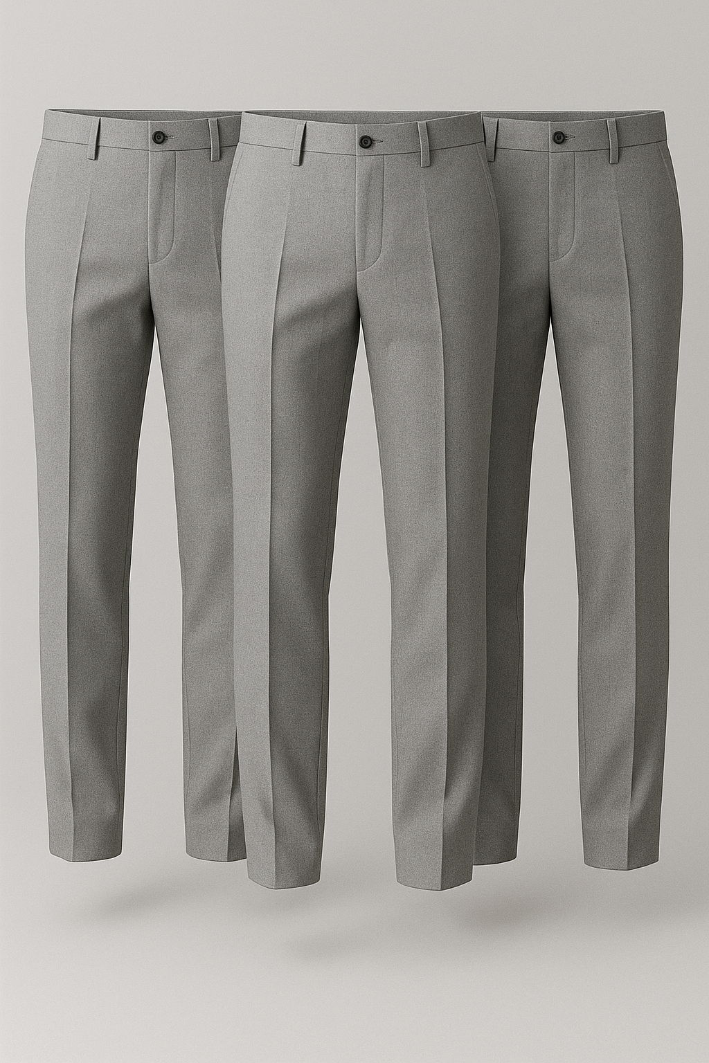 (PROMOÇÃO) Kit 3 Calças De Alfaitaria Masculina