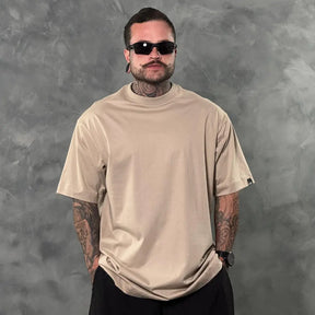 Camiseta Oversized No Rules Bege