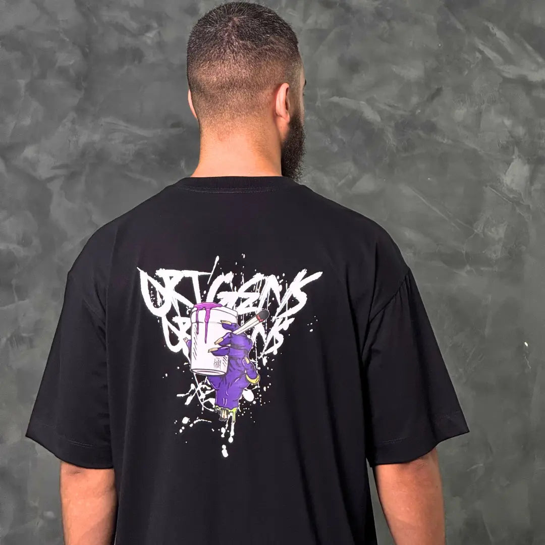 Camiseta Oversized Dose Urbana Preto