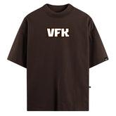 Camiseta Oversized Identidade Marrom