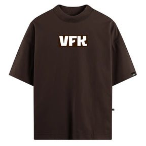 Camiseta Oversized Identidade Marrom