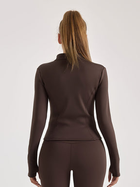 Jaqueta Térmica Esportiva com Ziper Modern Rúbia