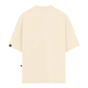 Camiseta Oversized Graffiti Left Off-White