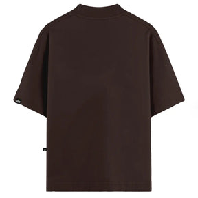 Camiseta Oversized Identidade Marrom