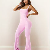 Macacão Esportivo Flare Costas Aberta Modern Selena