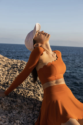 Top Manga Longa Assimétrico Nuvem - CLOUD GYM