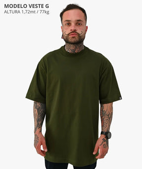 Camiseta Oversized Lisa Verde