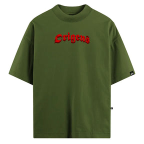 Camiseta Oversized Anjo da Guarda Verde