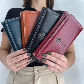 Carteira Feminina em Couro Legítimo Angelic