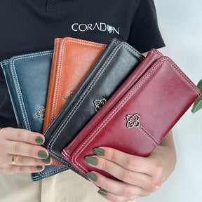 Carteira Feminina em Couro Legítimo Angelic