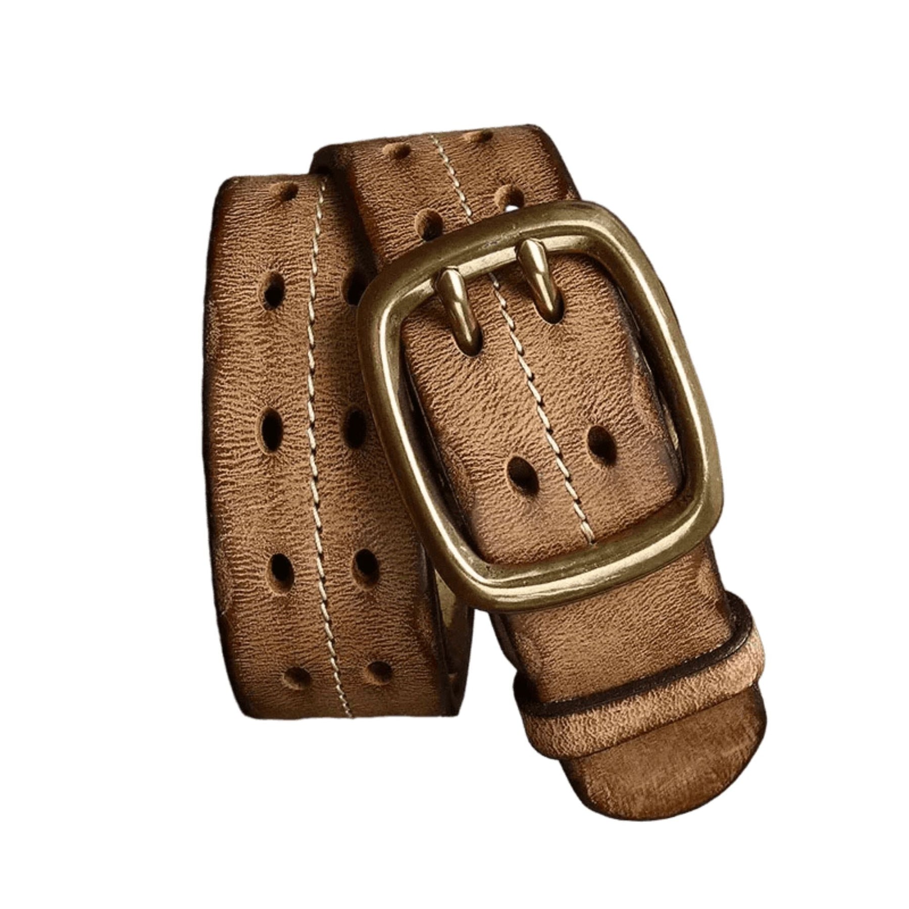 Cinto Masculino de Couro Artesanal Lorennzi