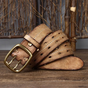 Cinto Masculino de Couro Artesanal Lorennzi