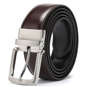 Cinto Social Masculino de Couro Lorennzi Carbon