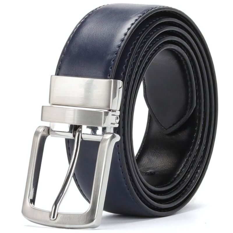 Cinto Social Masculino de Couro Lorennzi Carbon