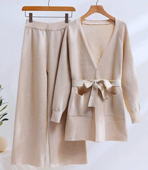 Conjunto Feminino Tricot Elegante para Trabalho e Eventos | Ayasha