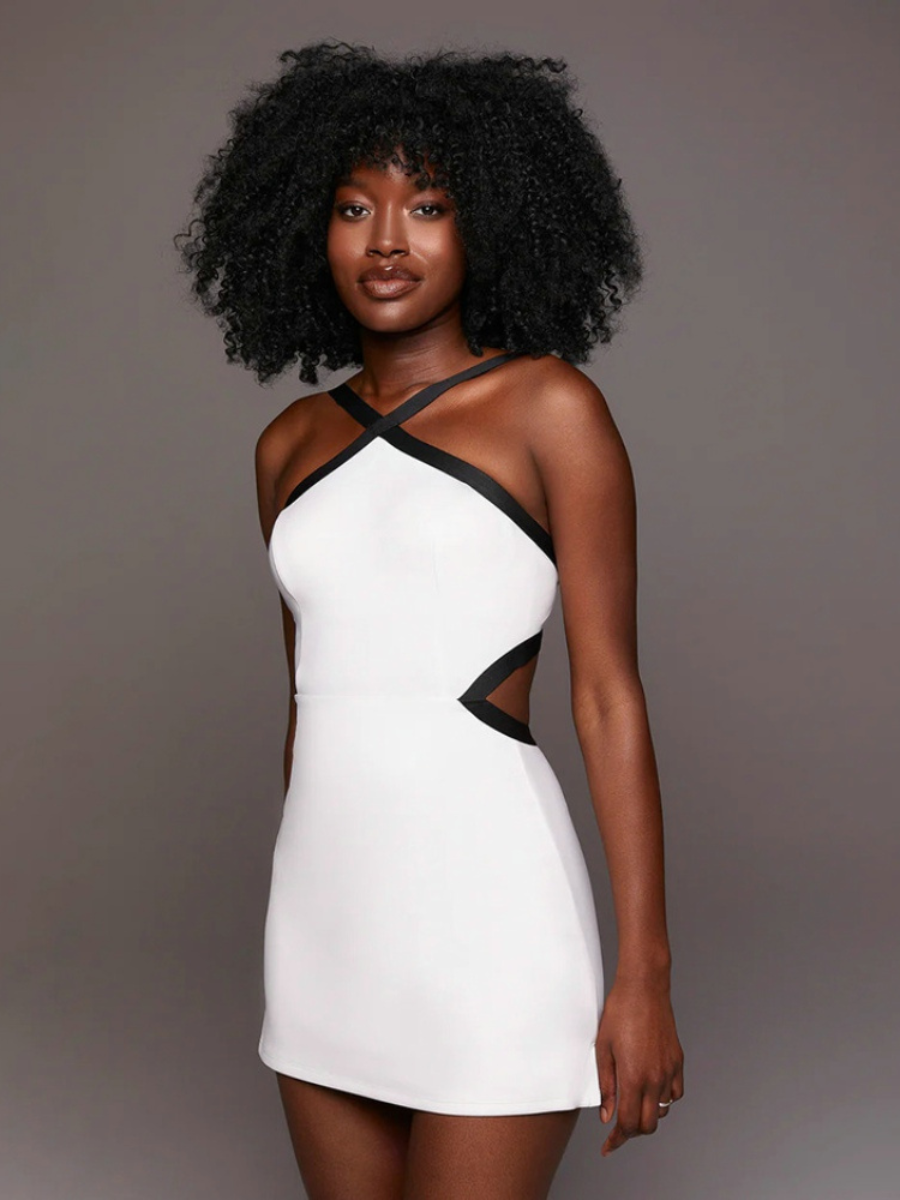 Vestido Esportivo com Shorts Modern Aline