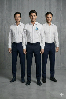 Kit 3 Camisas Social Tech Anti Suor e Manchas