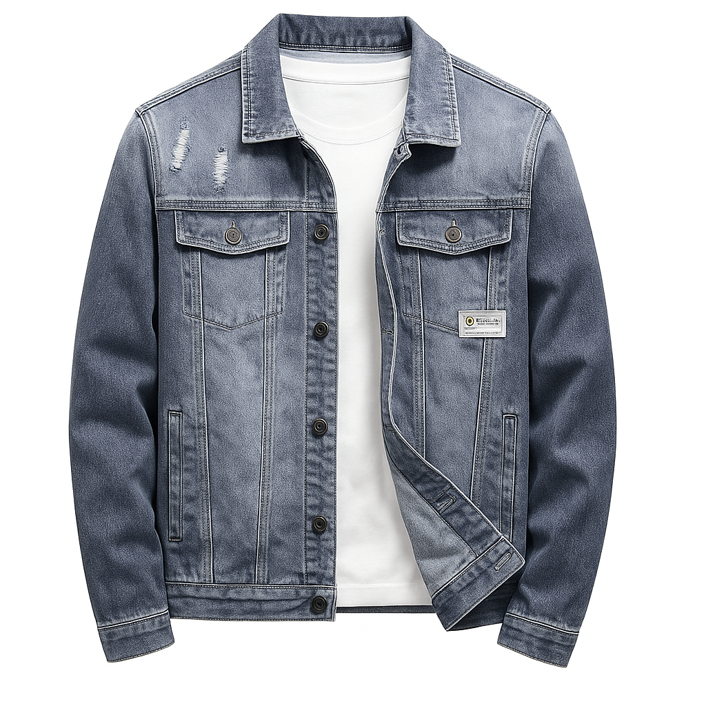 Jaqueta Jeans Masculina Lorennzi Braxton