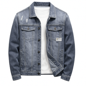 Jaqueta Jeans Masculina Lorennzi Braxton