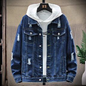 Jaqueta Jeans Masculina Lorennzi British