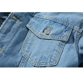 Jaqueta Jeans Masculina Lorennzi Lennox