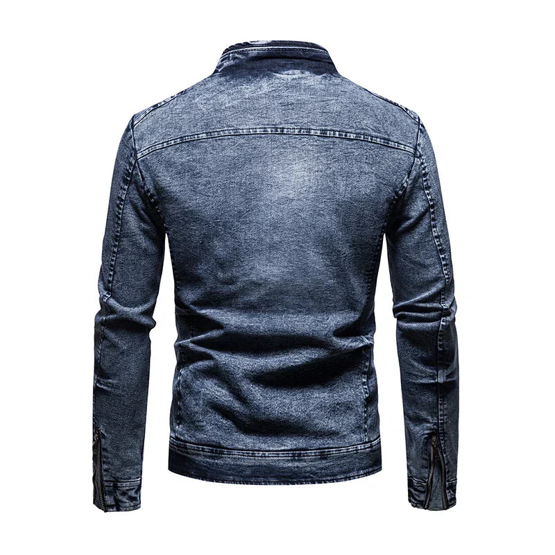 Jaqueta Jeans Masculina Lorennzi Preston