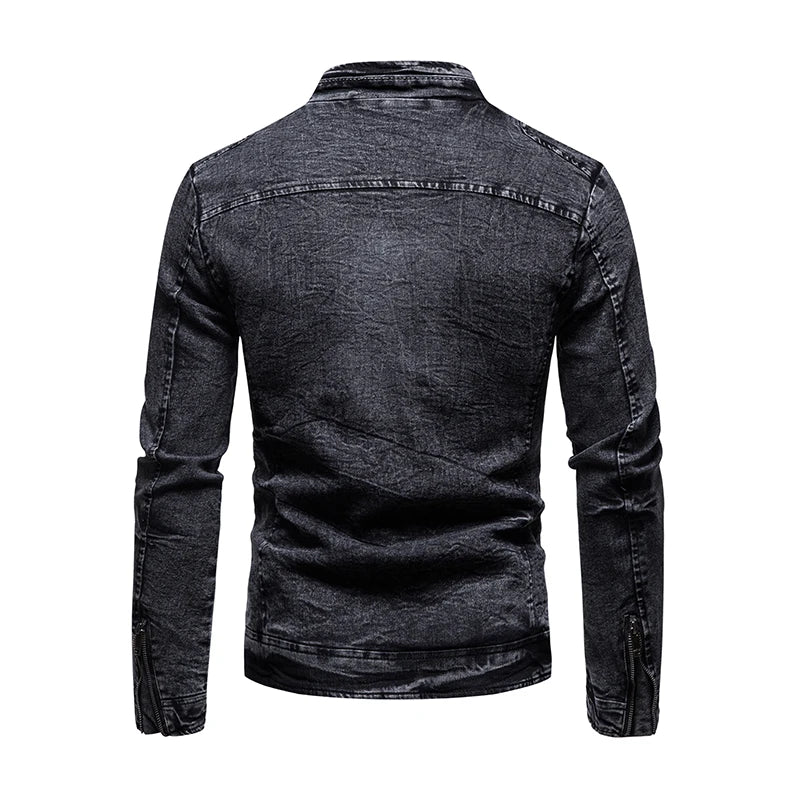 Jaqueta Jeans Masculina Lorennzi Preston