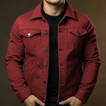 Jaqueta Jeans Masculina Lorennzi Slim