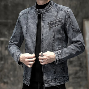 Jaqueta Jeans Masculina Lorennzi Vintage