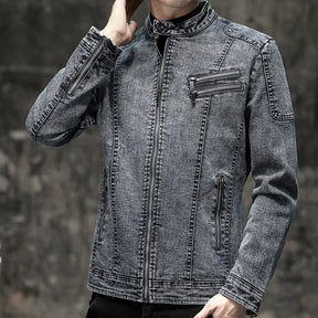 Jaqueta Jeans Masculina Lorennzi Vintage