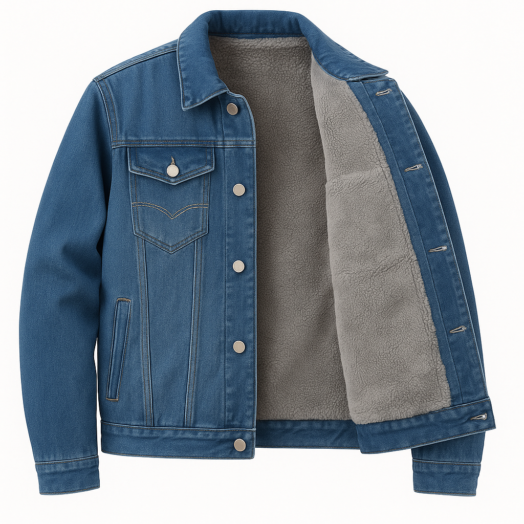 Jaqueta Masculina Jeans Acolchoado Lorennzi Stone